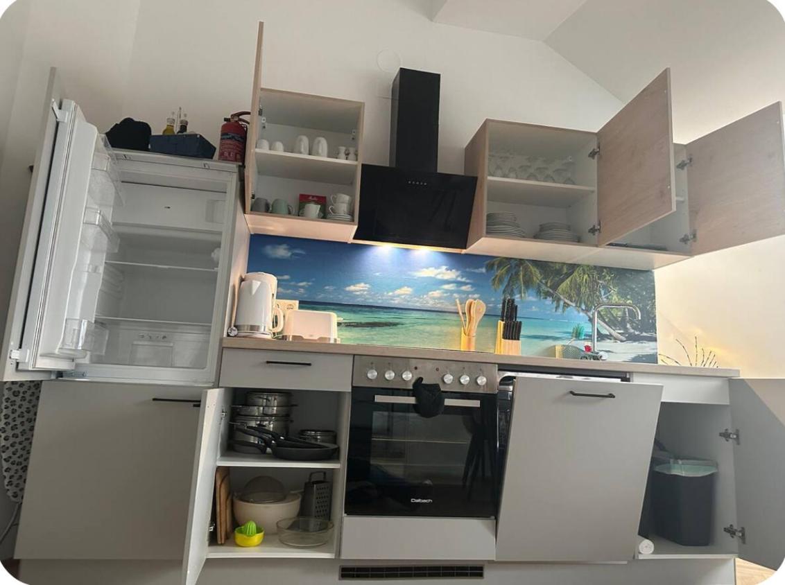 Klimatisiertes Dachgeschoss City Apartment In Zentrum Wiens Eksteriør bilde
